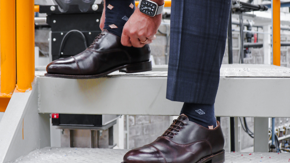 Projecting Confidence: The Power of Professional Style in Steel-Toe Footwear