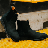 STEEL TOE CHELSEA TULSA BLACK MATTE LIFESTYLE