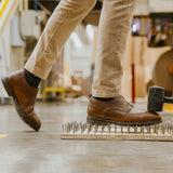 Captain amber, oxford steel toe shoes