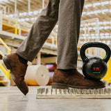 Captain brown, oxford steel toe safety shoes