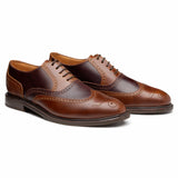 Proxon Eagle Amber/Brown Steel toe oxford shoes