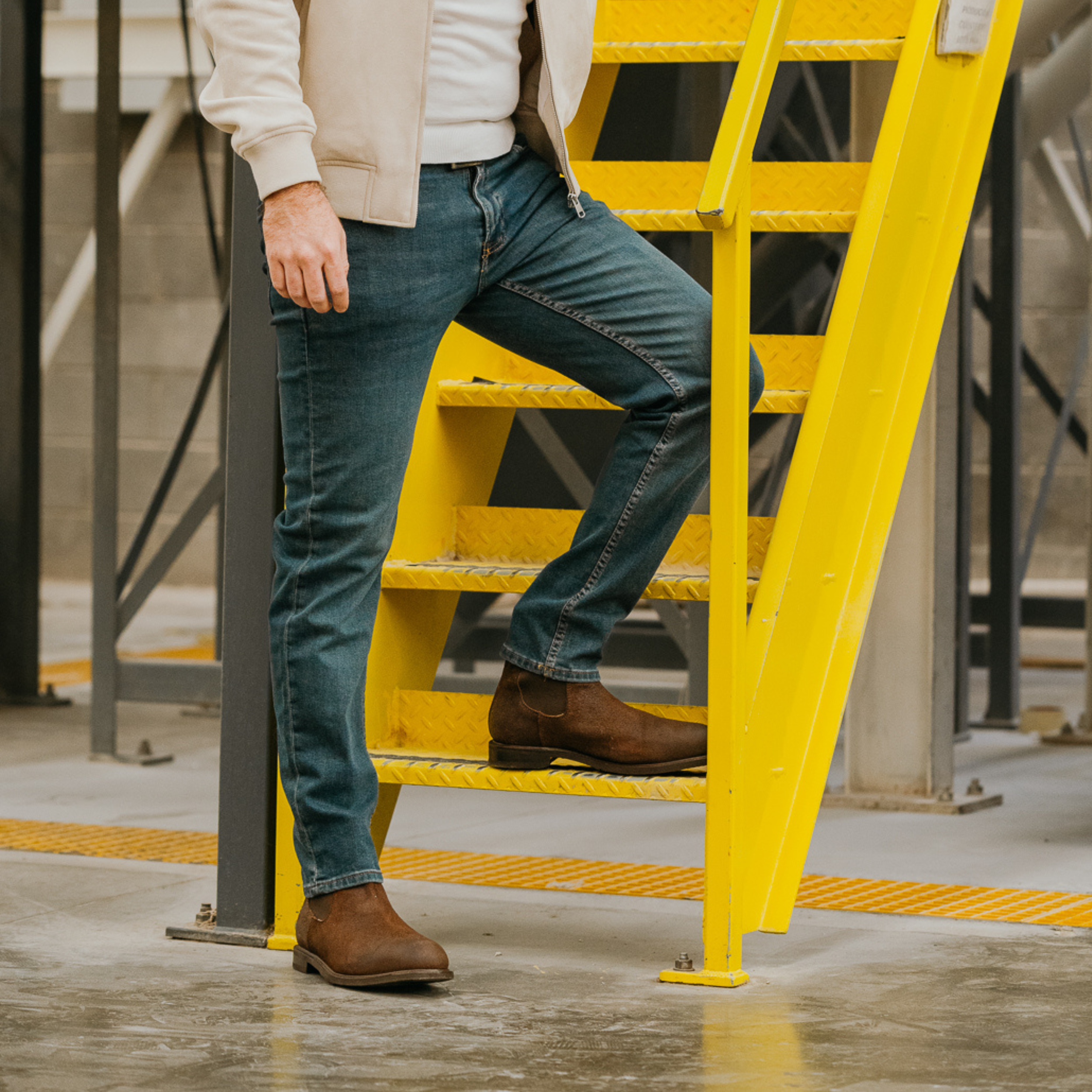 STEEL TOE CHELSEA BOOT BRONX MOKA LIFESTYLE
