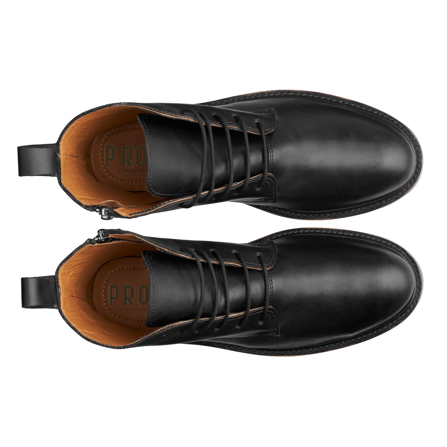 Lace-up stylish boots that command attention both on the streets and in industrial facilities. Versatile but at the same time distinctly unique.
