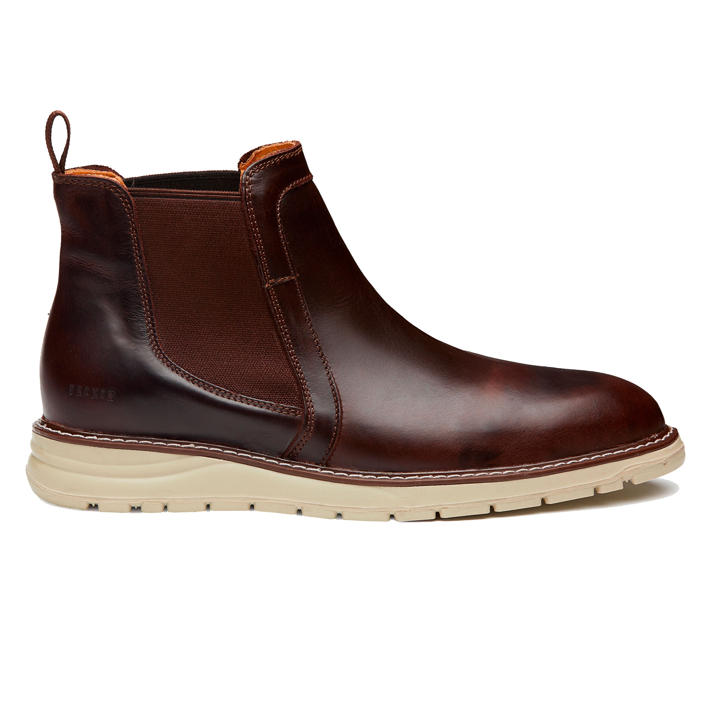 bryder ud blød Leopard Becks Brown Steel Toe Chelsea Boot | Proxon Premium Workwear