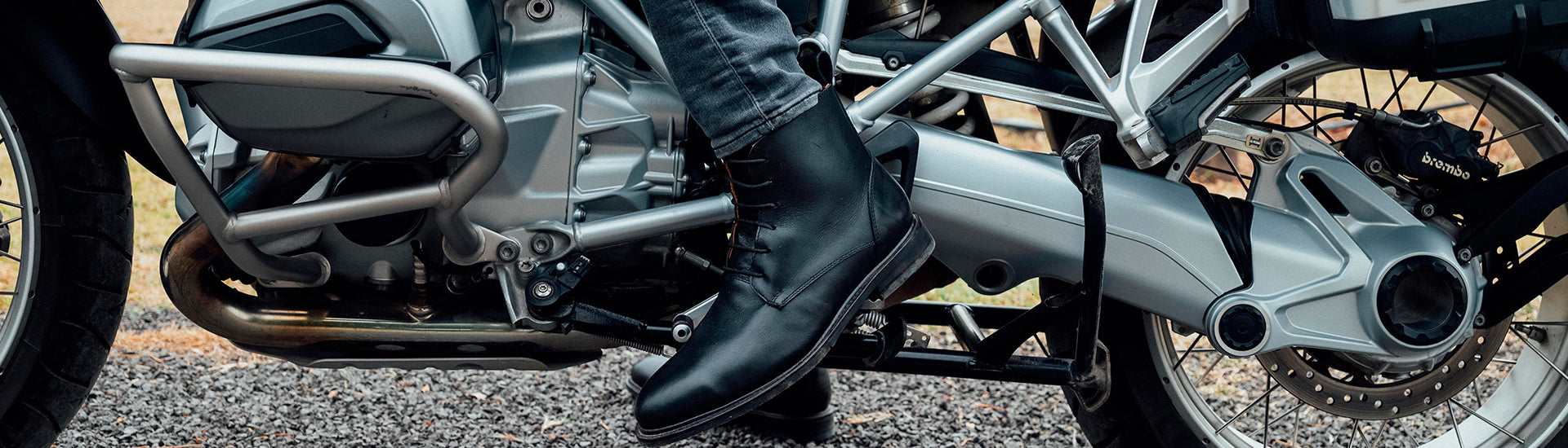 Lace up Steel Toe Boot for Men