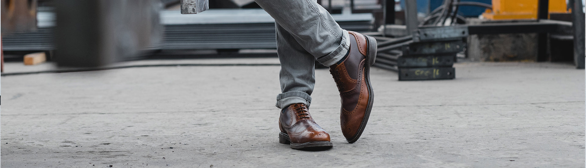OXFORD STEEL TOE SHOES