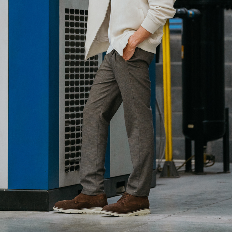 STEEL TOE OXFORD SHOES MASTER MOKA