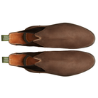 STEEL TOE CHELSEA TULSA TOBACCO. CENITAL VIEW