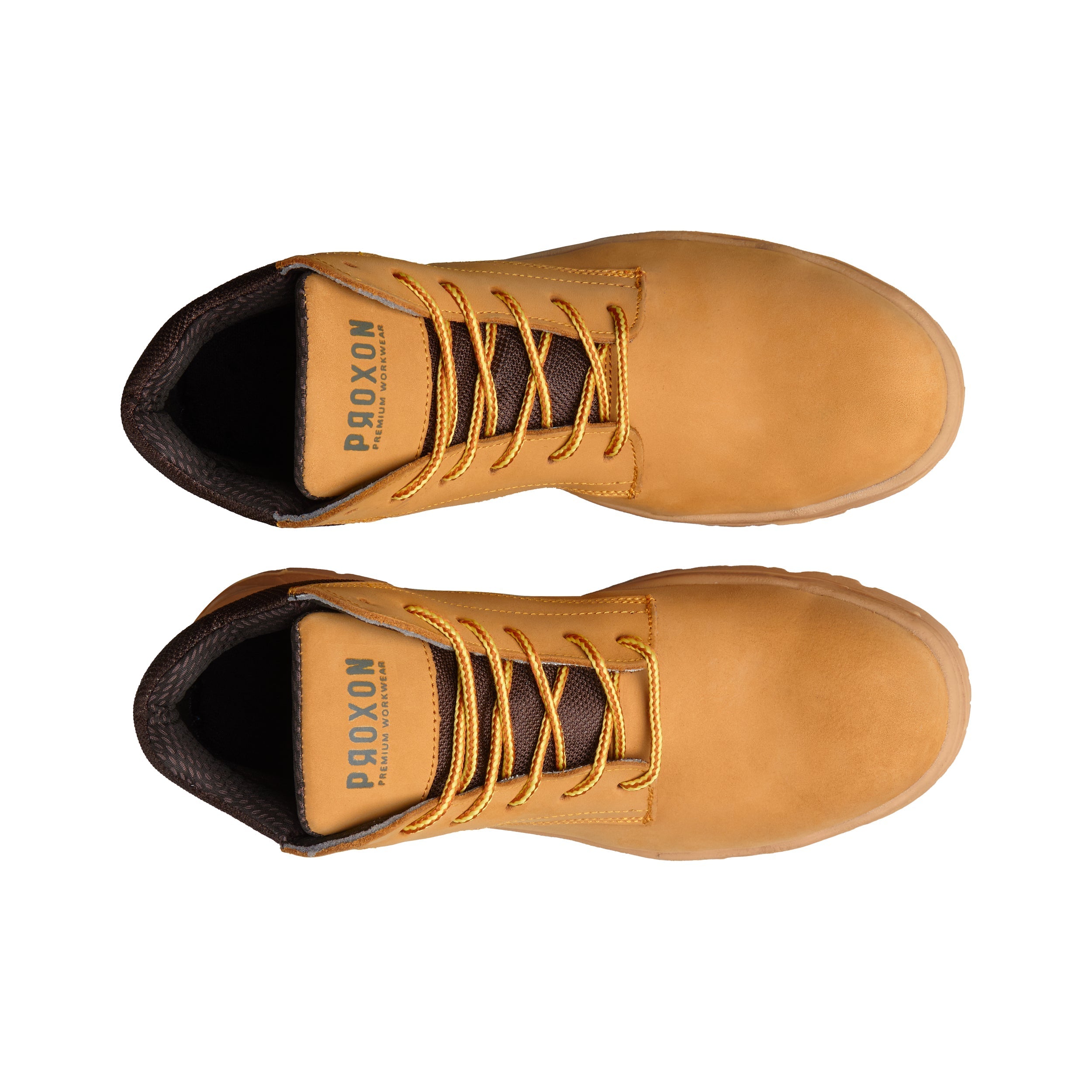 COMPOSITE TOE BOOT ALPA YELLOW CENITAL VIEW