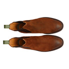 STEEL TOE CHELSEA BOOT BRONX GINGER. CENITAL VIEW