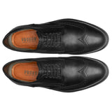 SOFT TOE OXFORD SHOE CAPTAIN BLACK CENITAL VIEW