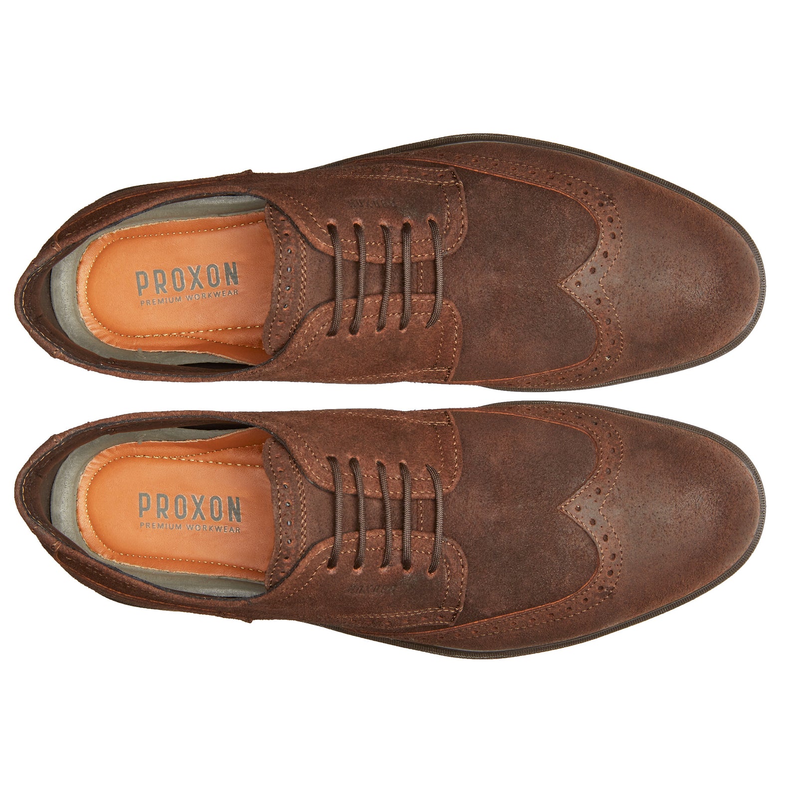 S　BERNACHON STEEL TOE OXFORD SHOE CAPTAIN BROWN – Proxon Premium Workwear