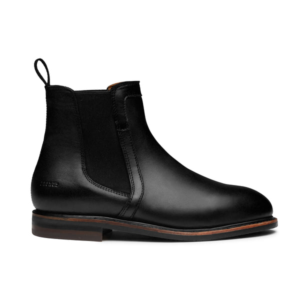 WOMEN STEEL TOE CHELSEA WORK BOOT ICON BLACK