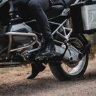 STEEL TOE LACE UP BOOT MICH BLACK LIFESTYLE