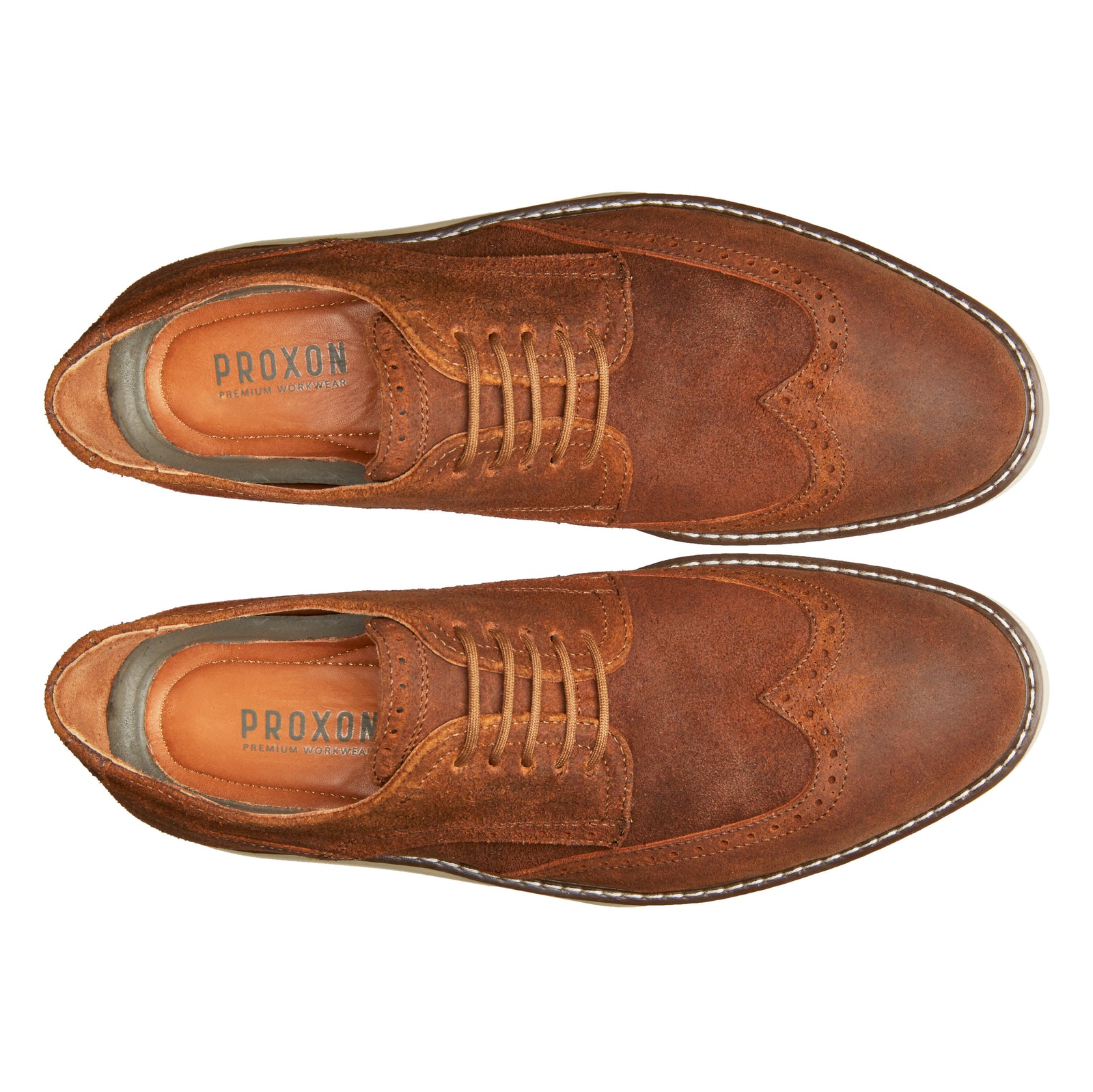 STEEL TOE DERBY SHOE MASTER GINGER – Proxon Premium Workwear display picture 2