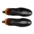 STEEL TOE LACE UP BOOT MICH BLACK CENITAL VIEW