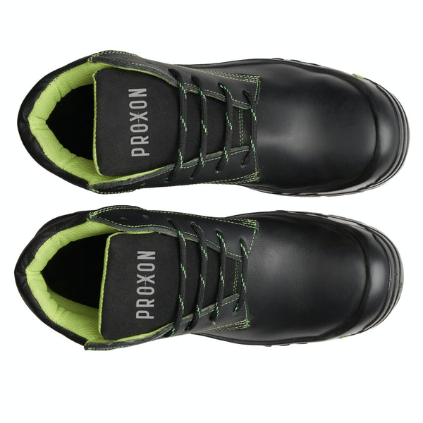 COMPOSITE BOOT LOGAN BLACK CENITAL VIEW