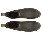 COMPOSITE TOE RAINIER BOOT. OLIVE GREEN COLOR. CENITAL VIEW
