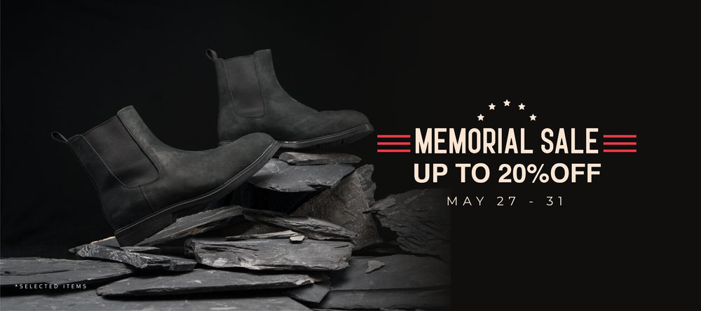 20% OFF MEMORIAL SALE. May 27th to 31st. Banner web