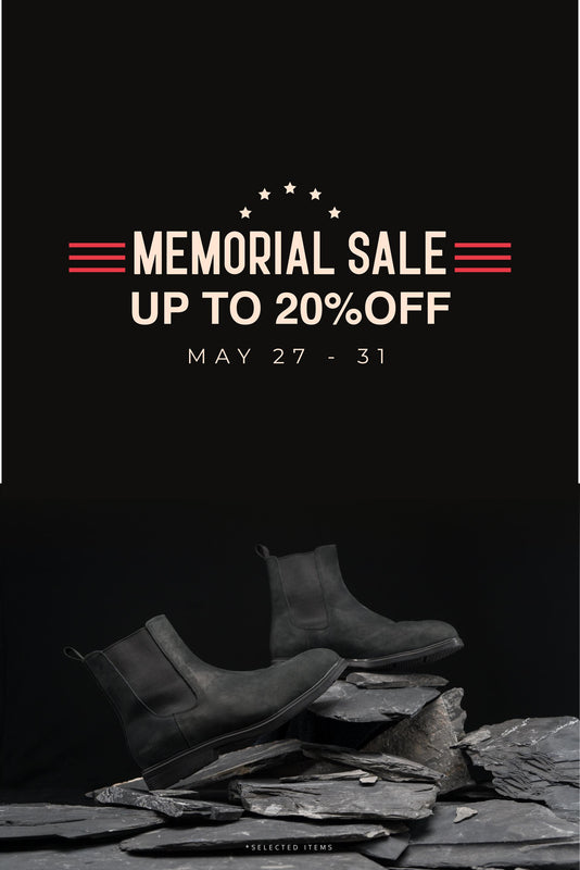 20% OFF MEMORIAL SALE. May 27th to 31st. Banner mobil