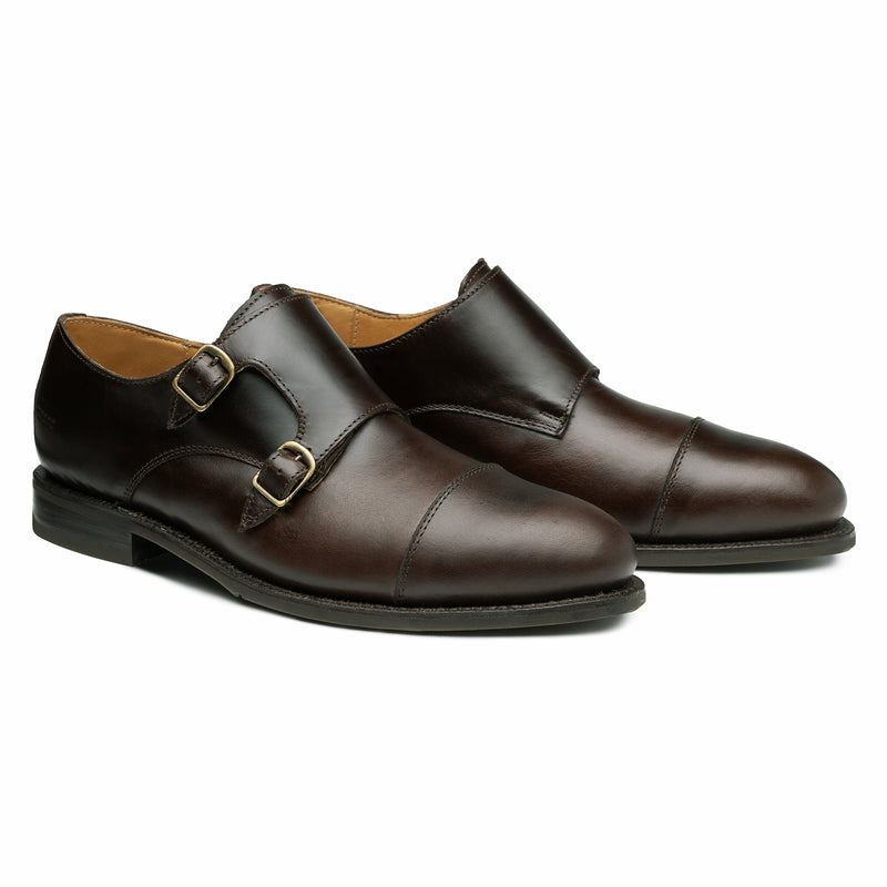 STEEL TOE MONK STRAP SHOE DANTE BROWN 14 STEEL TOE MONK STRAP SHOE DANTE BROWN 14