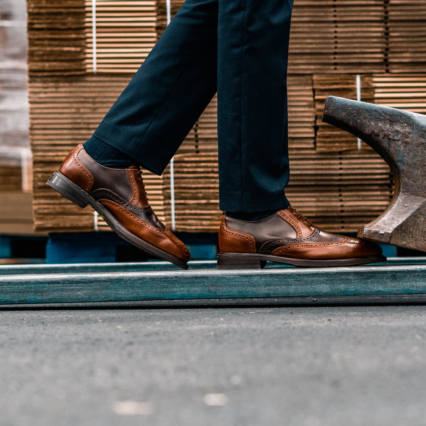 STEEL TOE OXFORD SHOE EAGLE 10