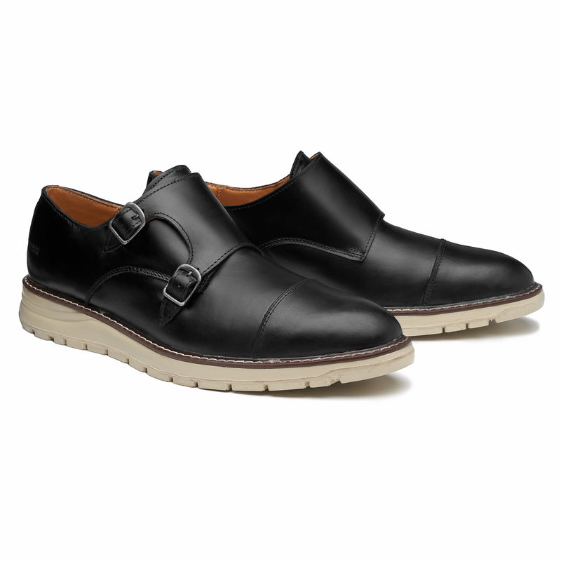 GRAND-BLACK-SAFETY AND WORK MONK STRAP SHOES