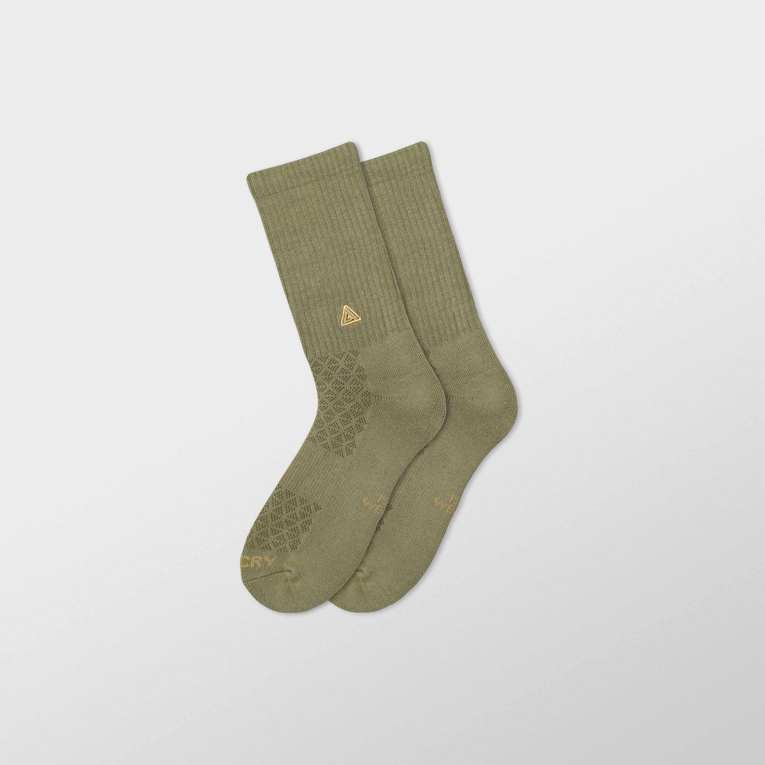 Mineral green socks