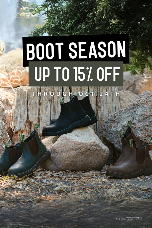 UP TO 15% OFF. BOOT SEASON. TROUGH OCTOBER 24TH. BANNER MOBIL