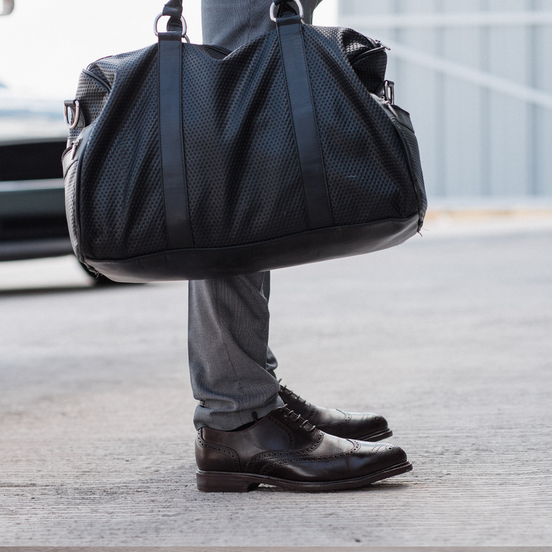 STEEL TOE OXFORD SHOE PILOT - BROWN