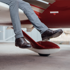 STEEL TOE OXFORD SHOE PILOT - BROWN LIFESTYLE