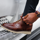 STEEL TOE OXFORD SHOE VOLTA AMBER LIFESTYLE