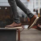 STEEL TOE OXFORD SHOE VOLTA AMBER LIFESTYLE