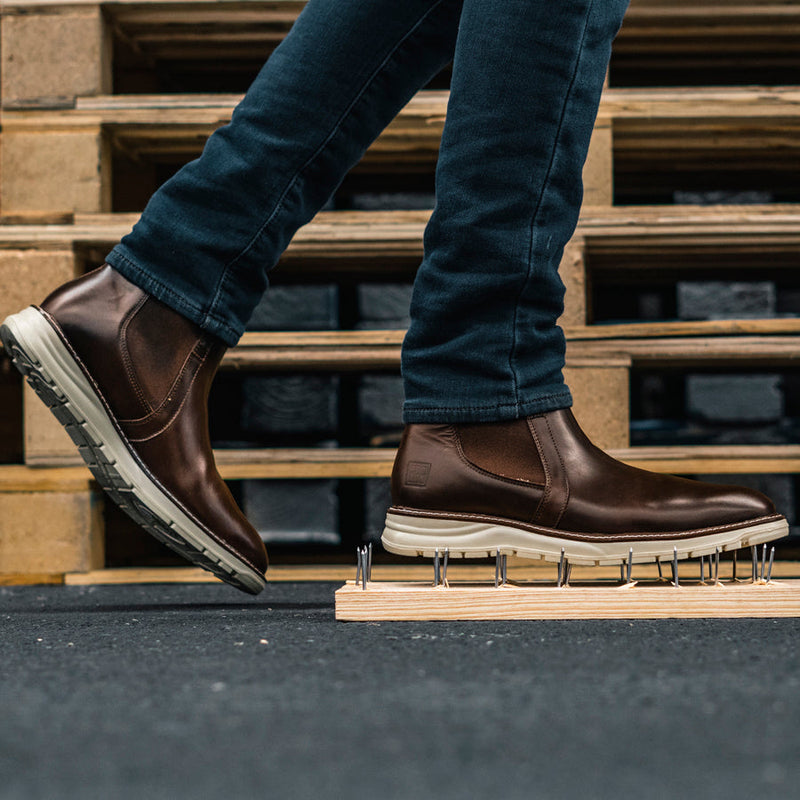 Brown Chelsea Boots for Men, Leather Chelsea Boots