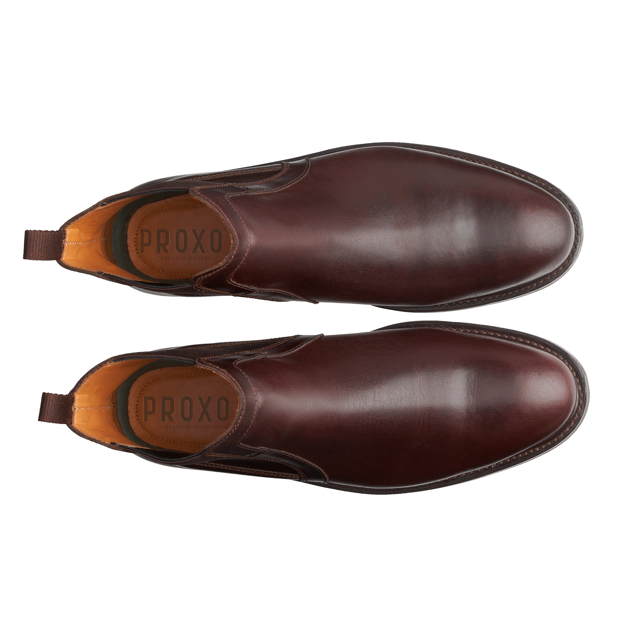 STEEL TOE CHELSEA BOOT WALLACE BROWN Proxon Premium Workwear