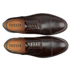 Executive safety shoes constructed in Goodyear Welt and a steel toe. 