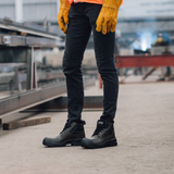 Superior durability 6-inch boot, protecting your toes from all hazards and dangerous work areas. Essential when it comes to the heavy lifting involved in day-to-day building projects.