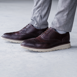 Active safe wingtip steel toe. Dress like your are going somewhere later.