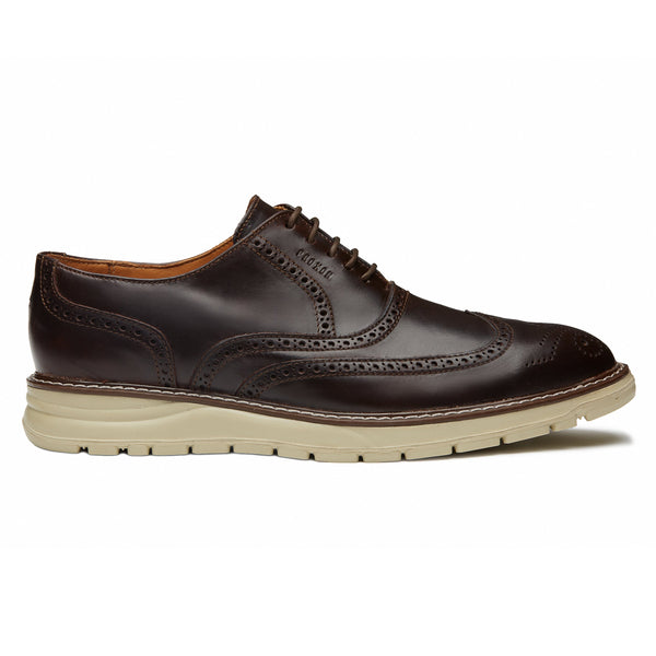 STEEL TOE OXFORD WORK SHOE VOLTA BROWN