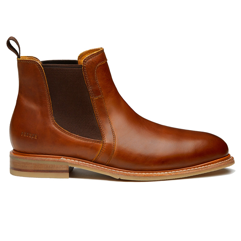 Good-looking Chelsea boot designed for all-access. Versatility ready to take you from the industrial site to the greatest landscape with safety and comfort. hand-finished full-grain leather, steel toe cap, Goodyear welt construction and puncture resistant outsoles. 